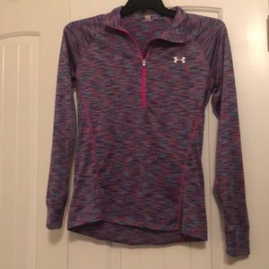 Under Armour. Light weight half zip.